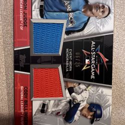 Aron Judge Cody bellinger  Game Worn Jersey Stitch # Numbered 6 Of 25