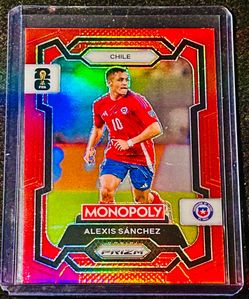 Alexis Sanchez Red Holo Prizm FIFA Parallel 2026