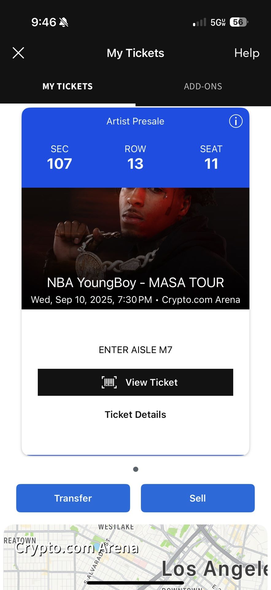NBA Youngboy MASA TOUR Crypto Arena