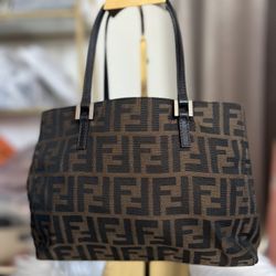 FENDI Zucca Tote Bag 
