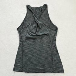 Lululemon heather twist tank top size 4