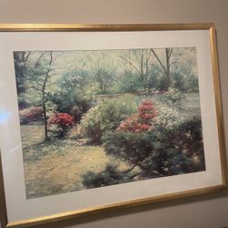 Large wall picture other pictures listed also lots of home decor available