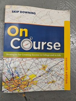 On Course - Stratagies For Creating Success in College and in Life -- Textbook PRICE DROP FROM $35