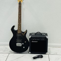 36” Wildfire Drive Mini Electric Guitar + Amp + Guitar Cable cord Included  Length Size: 36 inches  Condition used like new  No cosmetic damage or scr