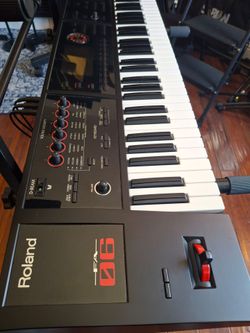 Roland FA-06 and Roland Pedals