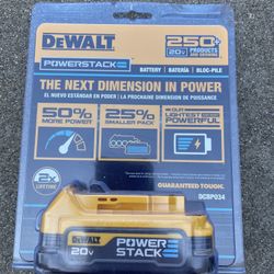 Dewalt 20V Max Powerstack Compact Battery DCBP034