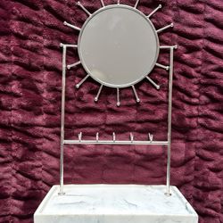 Jewelry Setup With Mirror 