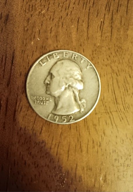 1952 Quarter 90% Silver