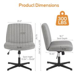Modern Adjustable Desk Chair 