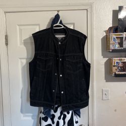 2 Motorcycle Vest Denim 
