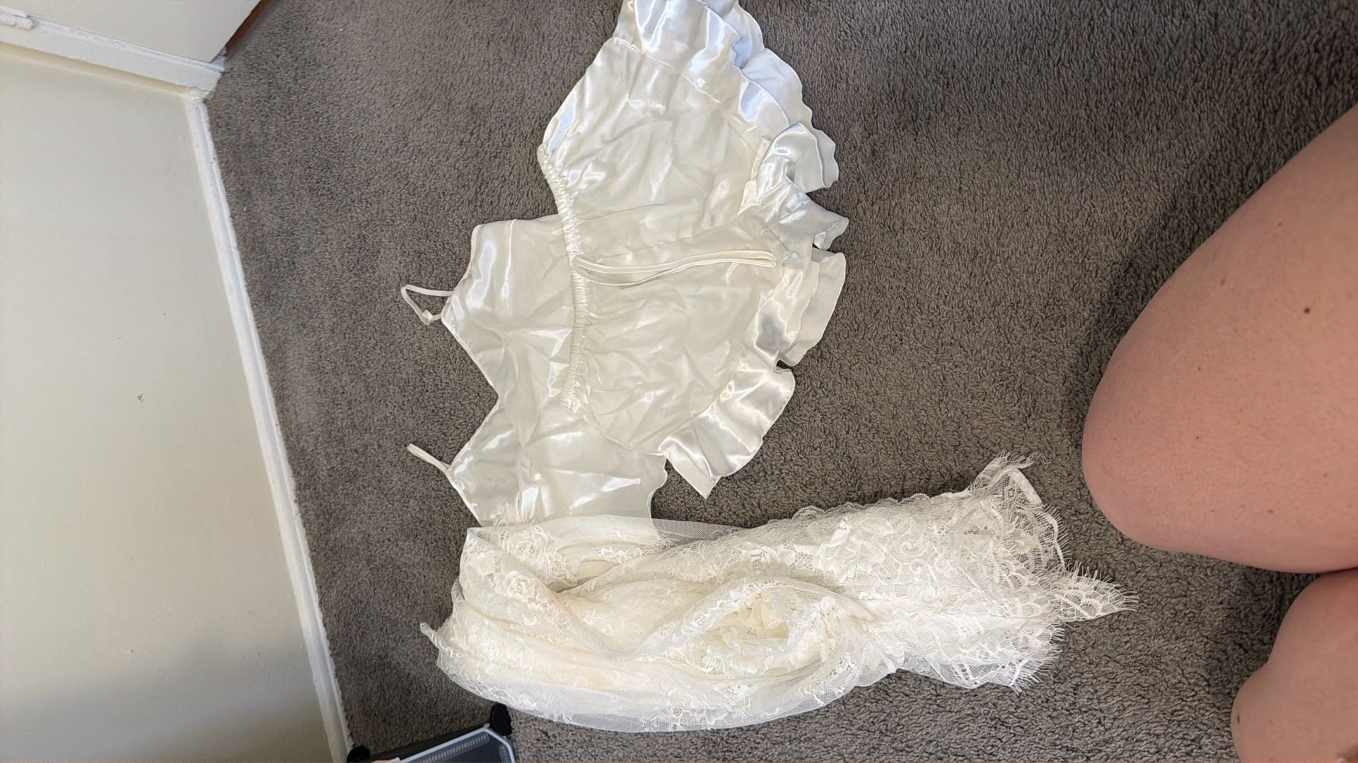 Bride Getting Ready Outfit