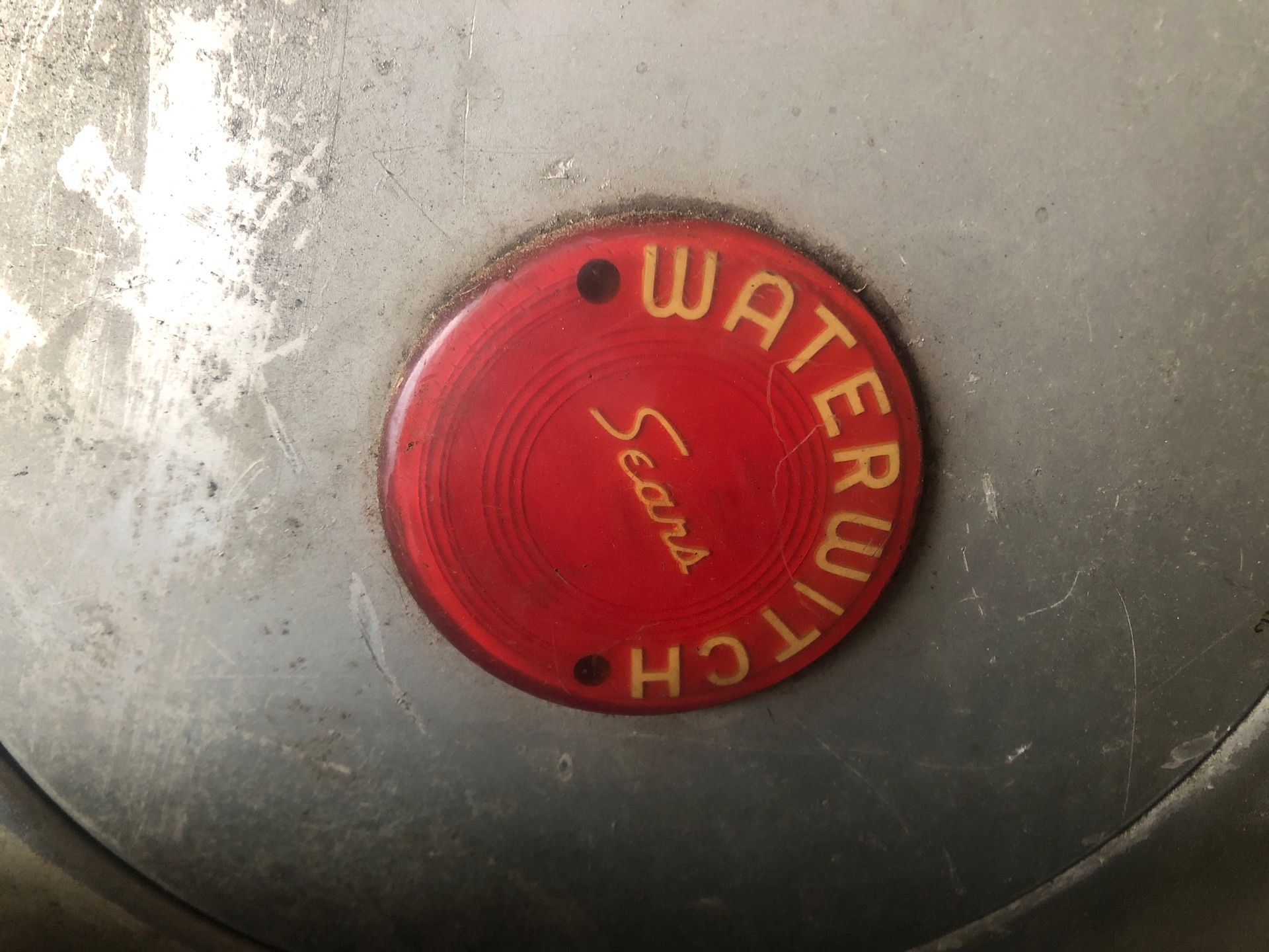 Vintage SEARS WATERWITCH outboard motor
