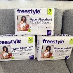 Diapers - Size 3