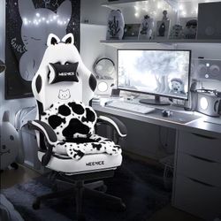 New In The Box Dowinx Gaming Chair Breathable Fabric Game Chair with Gel Pad and Storage Bag