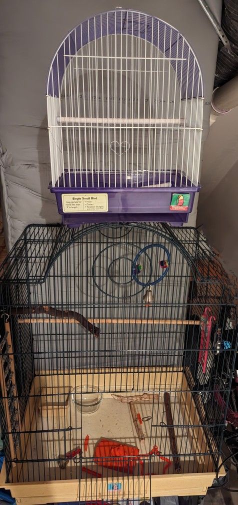 Large And Small Bird Cage