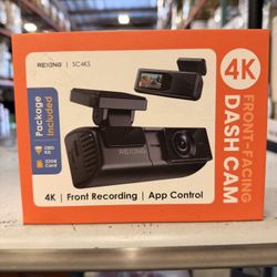 REXING SC4KS 4K Front Facing Dash Cam Brand New In Box 
