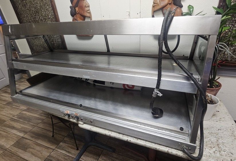 48" Heated Display Cabinet