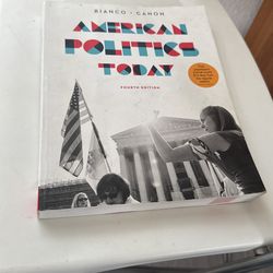 Book American Politics Today $20