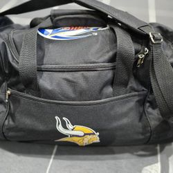 Miller Lite Vikings Wheeled Duffel Bag