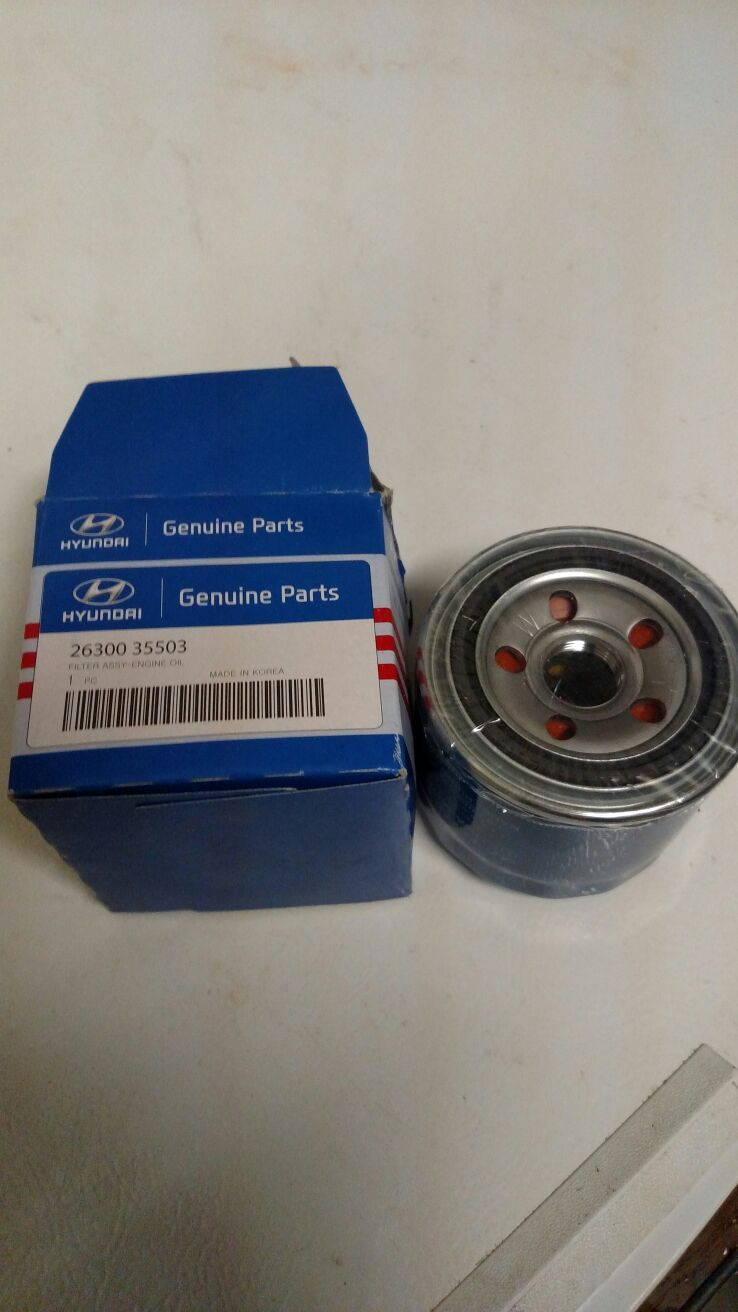 Hyundai oil filter