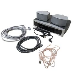 Bose Model AV3-2-1 II Media Center Main Unit w/ Two Speakers