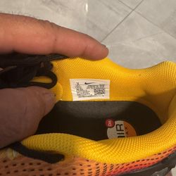 Nike Air Max DN negro naranja Air Cushion malla transpir... 