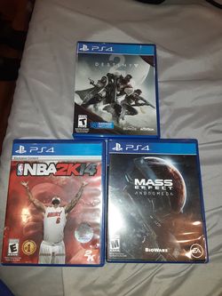 Destiny 2 nba2k14 and mass effect andromeda lightly used .