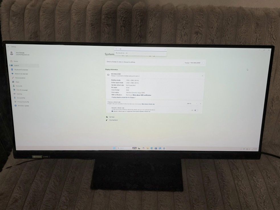 MSI MAG301RF 29.5" WFHD 200hz Gaming Monitor+Webcam FIRM PRICE