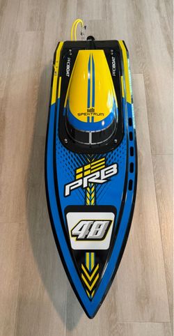 Proboat Super Sonicwake 48 with aftermarket performance upgrades