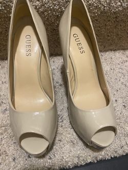 $60 Woman guess heels size 8.5 for sale