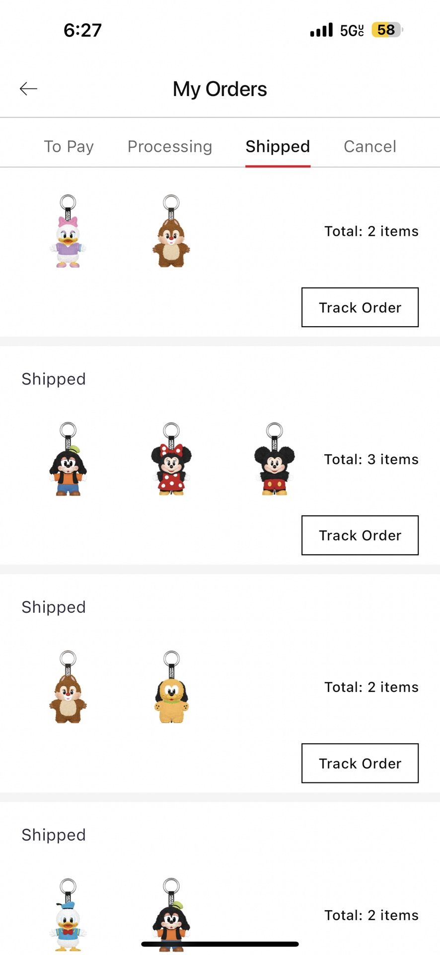 Pop Mart Mickey Family 