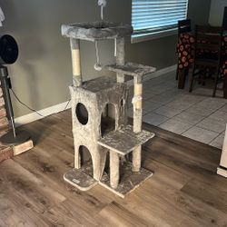 Cat Tree House