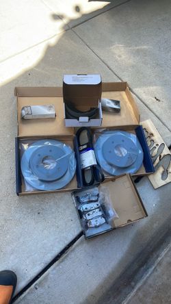2008-2015 Nissan Armada REAR only full breaks and serpentine belt