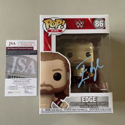 Edge WWE Signed Funko Pop!