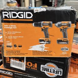 Ridgid 18v Combo 2-tool 