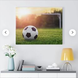 Soccer Canvas 3 Pieces 