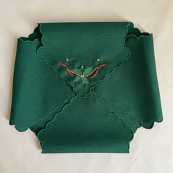 Christmas Bread Basket Liner / Hot Roll Cover