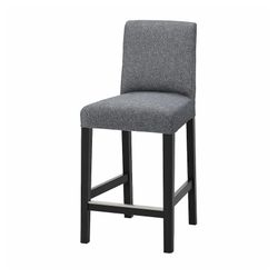 IKEA Bergmund Bar Stool With Backrest Set Of 2