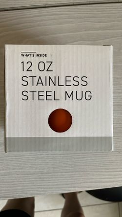 CAMPER 12 Oz. STAINLESS STEEL MUG 