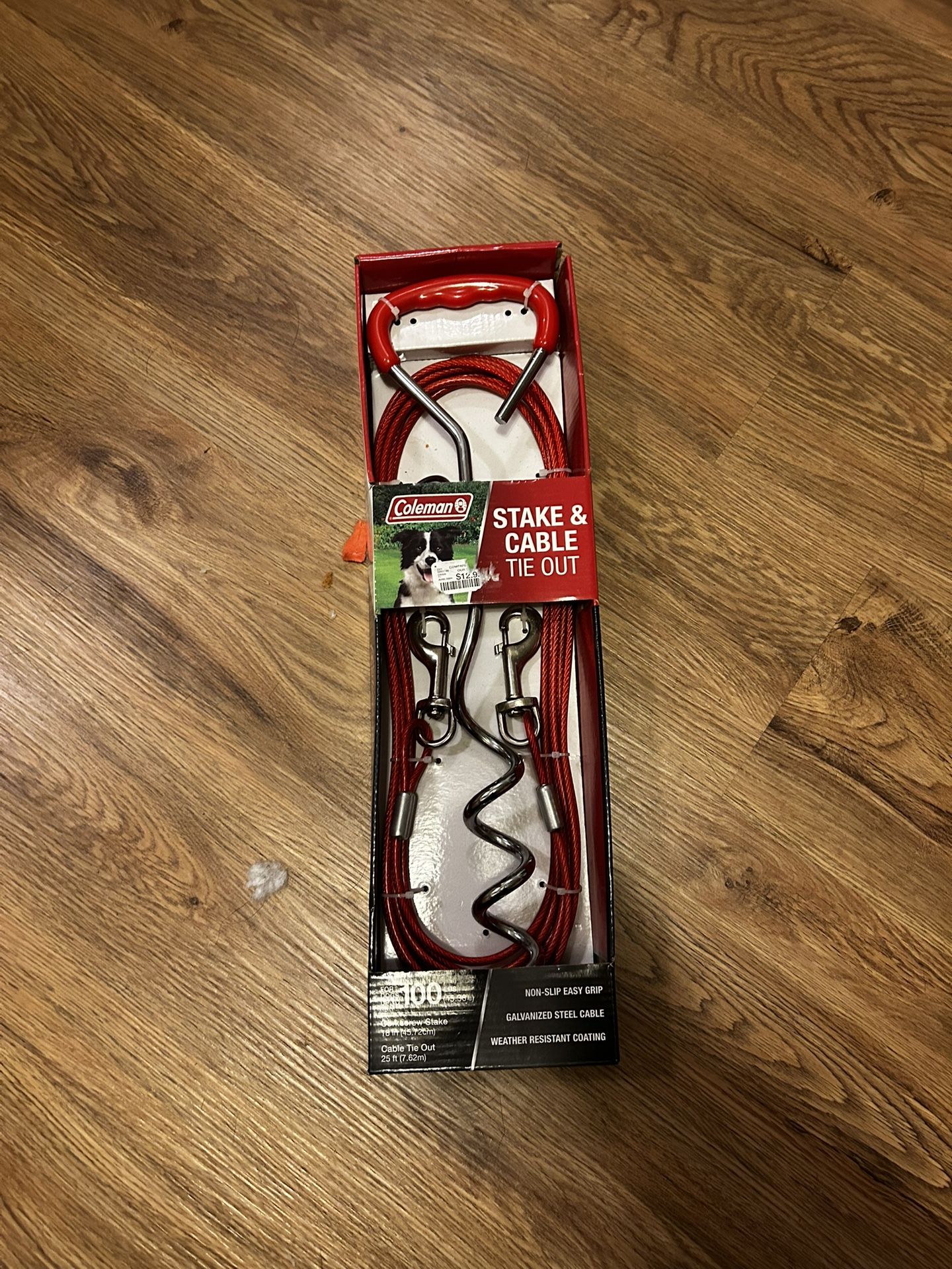 Coleman Stake and Cable Tie Out for dogs