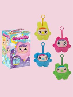 ORB Bubbleez Babies Plush Keychain Charms Assorted Blind Box