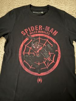Abercrombie Kids Spiderman Miles Morales shirt 9/10