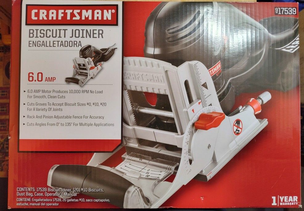 Craftsman Biscuit Joiner - NEW / NEVER OPENED OR USED