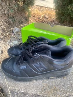 New balance 550 triple black
