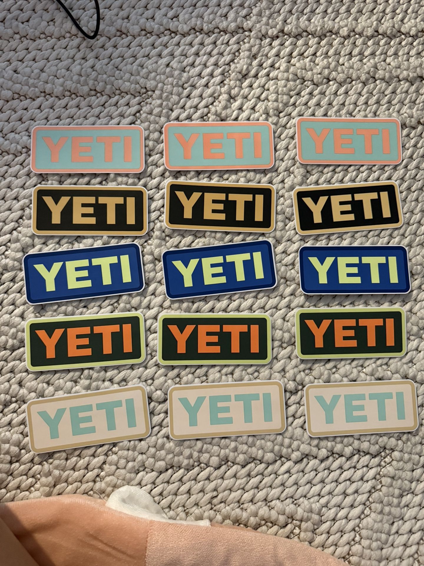 Yeti Stickers