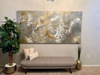 “LOVESPELL” 8x4 Feet - Custom Size & Color Hand Painted Original Artwork