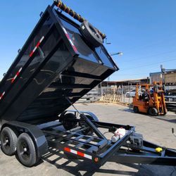 2023 Dump Trailer 12ft 🚚🚚 Free Delivery 🚚🚚