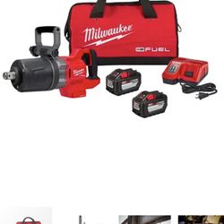 M18 FUEL 18V Lithium-Ion Brushless Cordless 1 in. Impact Wrench with D-Handle