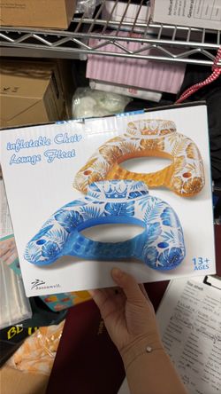 Inflatable chair x2