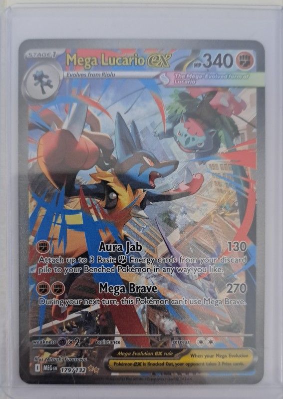 Mega Lucario ex - 179/132 Mega Evolution